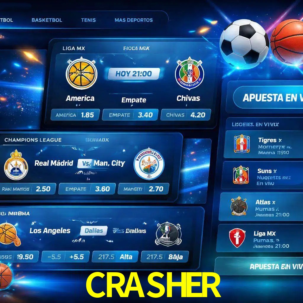 Mercados de apuestas deportivas CRASHER para jugadores en México