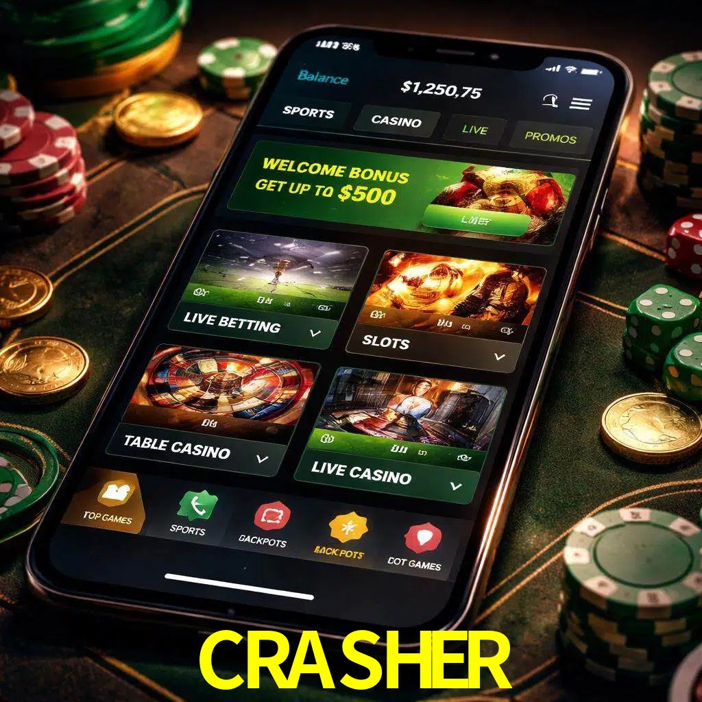Diseño de juegos móviles CRASHER para usuarios en México