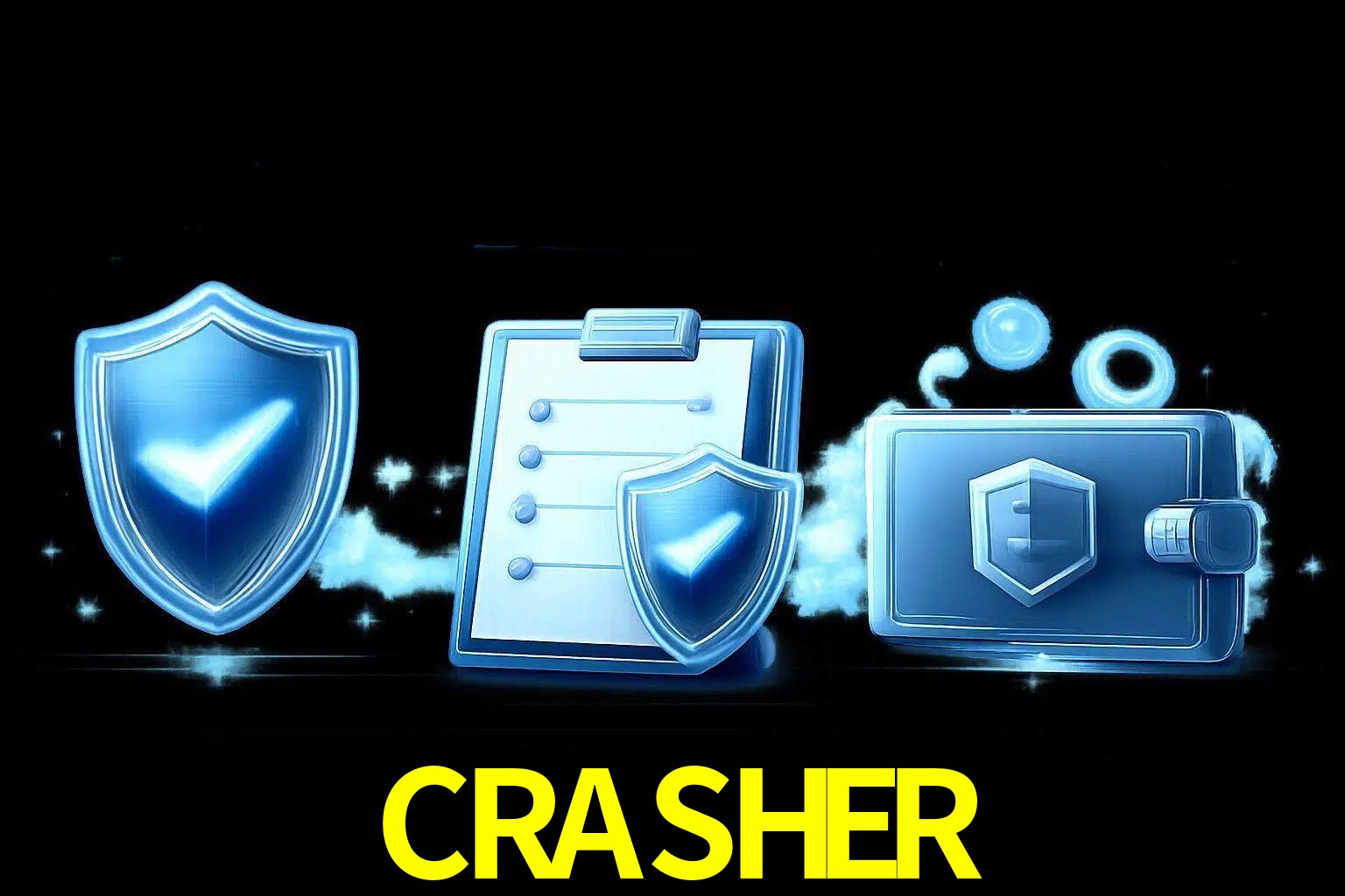 Herramientas de seguridad y verificación de cuenta CRASHER